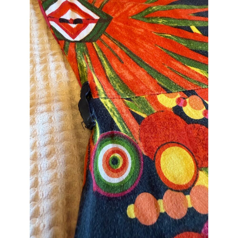 Desigual Y2K Boho Multicolor Geometric Printed Sleeveless A-Line Mini Dress XS - Picture 8 of 16